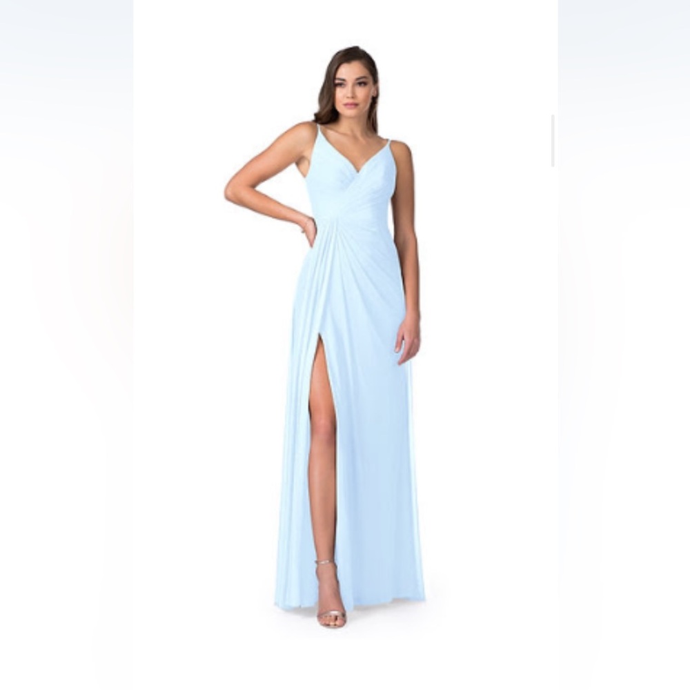 Azazie Sky Blue Bridesmaid Dress